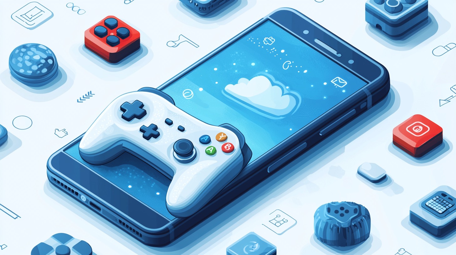 Hybrid gaming app